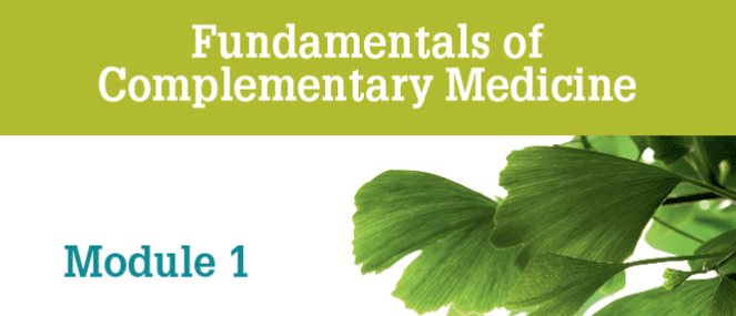 Introduction to Complementary Medicine