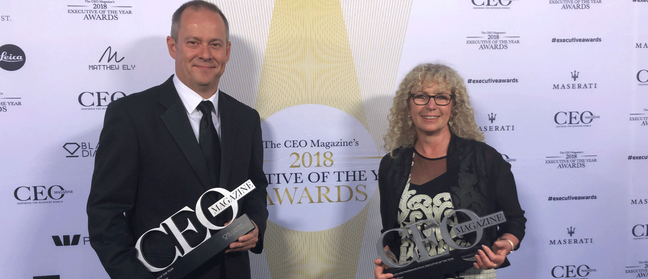 Dr Lesley Braun wins CEO award