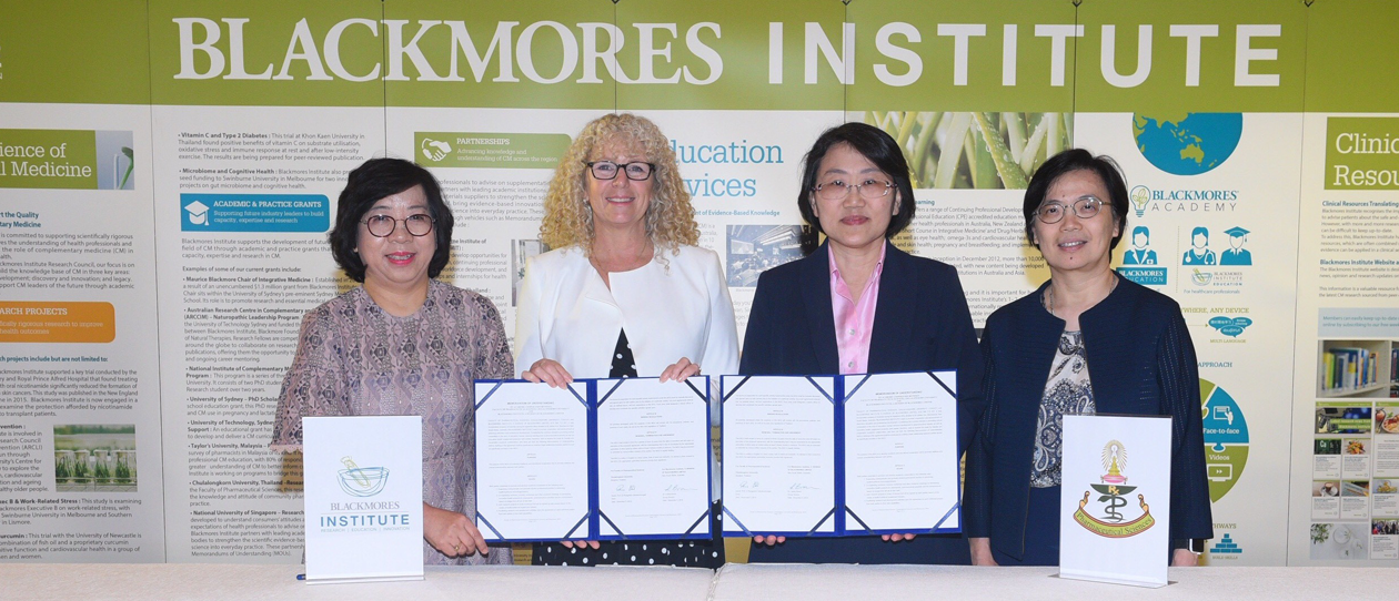 Blackmores Institute in Thailand – Symposium, CMEd Silver launch and MoU