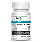 Tub of Digesticare SB - a probiotic for dogs. 30 x 500g
